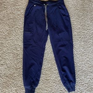 Navy Blue Zamora Joggers Petite XS